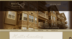 Desktop Screenshot of hallslanding.ca